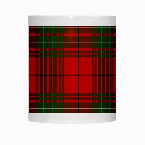 Comyn Tartan White Mug from ArtsNow.com Center