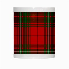 Comyn Tartan White Mug from ArtsNow.com Center