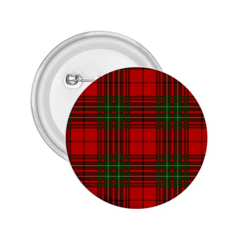 Comyn Tartan 2.25  Button from ArtsNow.com Front