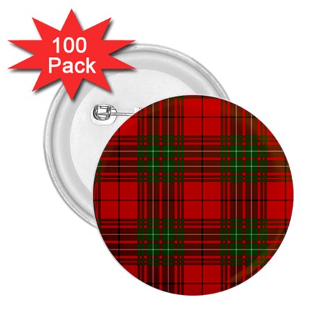 Comyn Tartan 2.25  Button (100 pack) from ArtsNow.com Front