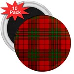 Comyn Tartan 3  Magnet (10 pack)