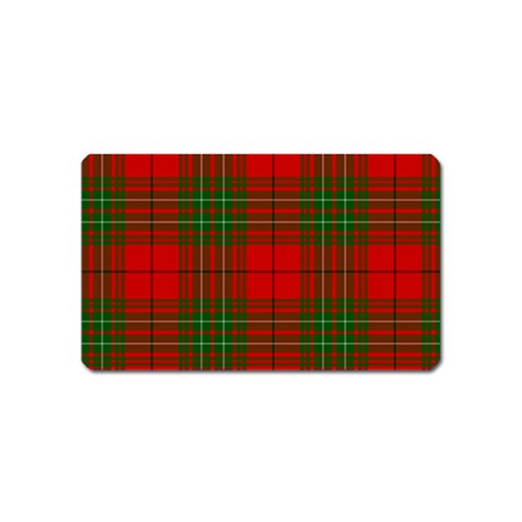 Comyn Tartan Magnet (Name Card) from ArtsNow.com Front