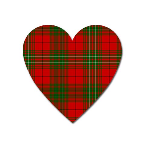 Comyn Tartan Magnet (Heart) from ArtsNow.com Front