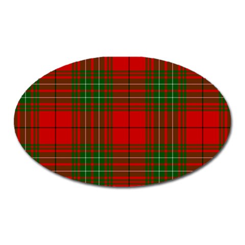 Comyn Tartan Magnet (Oval) from ArtsNow.com Front