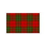 Comyn Tartan Sticker (Rectangular)