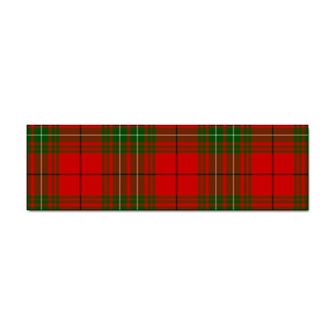 Comyn Tartan Sticker Bumper (10 pack) from ArtsNow.com Front