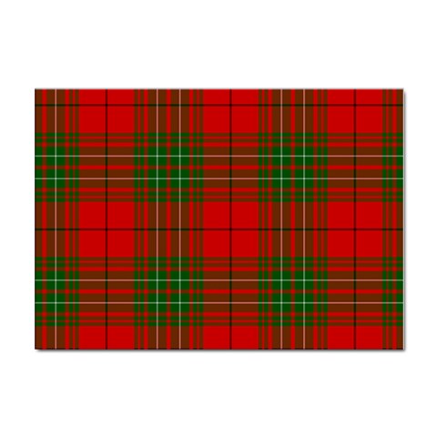 Comyn Tartan Sticker A4 (100 pack) from ArtsNow.com Front