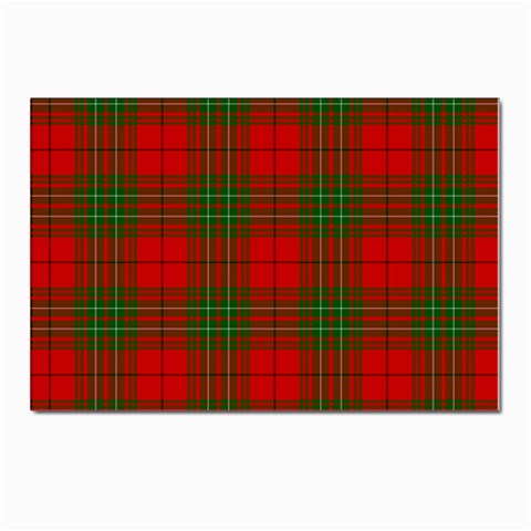 Comyn Tartan Postcards 5  x 7  (Pkg of 10) from ArtsNow.com Front