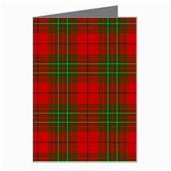 Comyn Tartan Greeting Card from ArtsNow.com Left