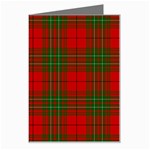 Comyn Tartan Greeting Card