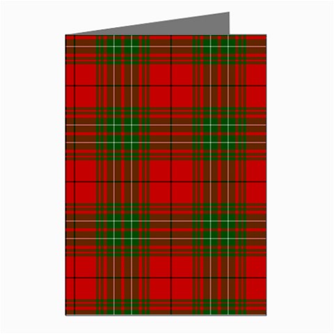 Comyn Tartan Greeting Cards (Pkg of 8) from ArtsNow.com Left
