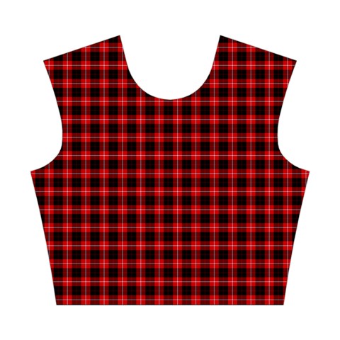 Cunningham Tartan Cotton Crop Top from ArtsNow.com Front