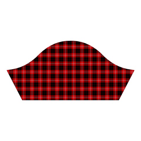 Cunningham Tartan Cotton Crop Top from ArtsNow.com Left Sleeve