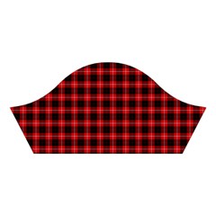 Cunningham Tartan Cotton Crop Top from ArtsNow.com Left Sleeve