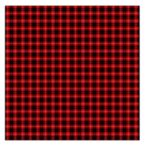 Cunningham Tartan Large Satin Scarf (Square) from ArtsNow.com Front