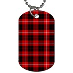 Cunningham Tartan Dog Tag (One Side)