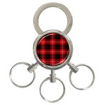 Cunningham Tartan 3-Ring Key Chain