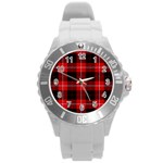 Cunningham Tartan Round Plastic Sport Watch (L)