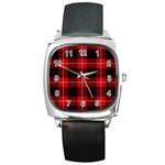 Cunningham Tartan Square Metal Watch