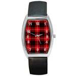 Cunningham Tartan Barrel Style Metal Watch