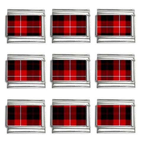 Cunningham Tartan 9mm Italian Charm (9 pack) from ArtsNow.com Front