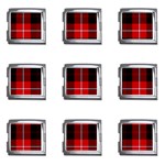 Cunningham Tartan Mega Link Italian Charm (9 pack)