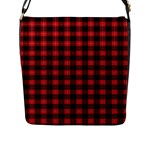 Cunningham Tartan Flap Closure Messenger Bag (L)
