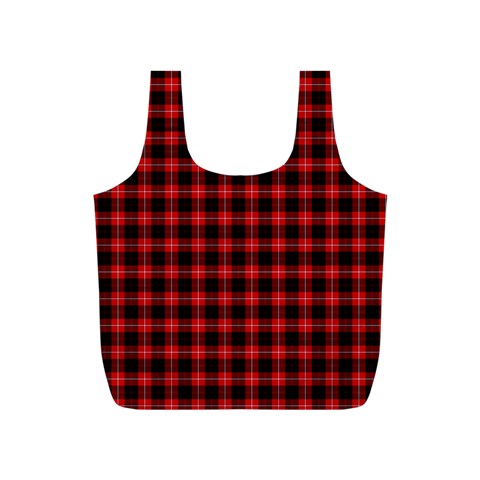 Cunningham Tartan Full Print Recycle Bag (S) from ArtsNow.com Front