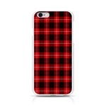 Cunningham Tartan Apple iPhone 6/6S Silicone Case (Transparent)