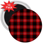 Cunningham Tartan 3  Magnet (10 pack)