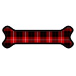 Cunningham Tartan Magnet (Dog Bone)