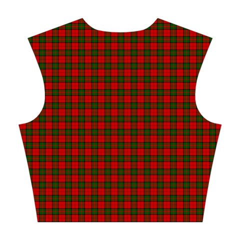 Dunbar Tartan Cotton Crop Top from ArtsNow.com Back