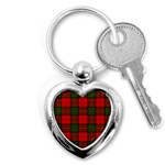 Dunbar Tartan Key Chain (Heart)