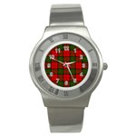 Dunbar Tartan Stainless Steel Watch