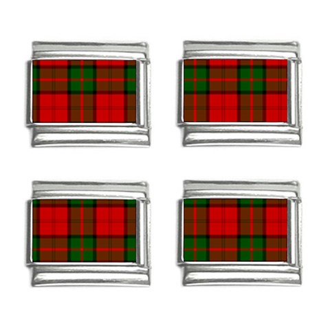Dunbar Tartan 9mm Italian Charm (4 pack) from ArtsNow.com Front