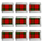 Dunbar Tartan 9mm Italian Charm (9 pack)