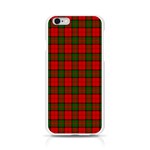 Dunbar Tartan Apple iPhone 6/6S Silicone Case (Transparent)