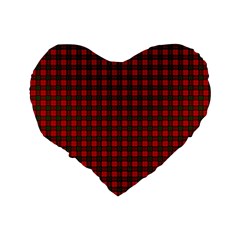 Dunbar Tartan Standard 16  Premium Heart Shape Cushion from ArtsNow.com Back
