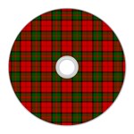 Dunbar Tartan CD Wall Clock