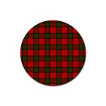 Dunbar Tartan Rubber Round Coaster (4 pack)