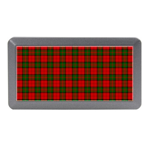 Dunbar Tartan Memory Card Reader (Mini) from ArtsNow.com Front