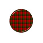 Dunbar Tartan Hat Clip Ball Marker (10 pack)