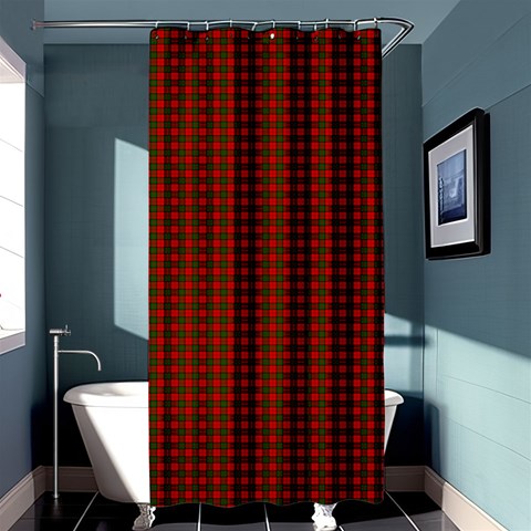Dunbar Tartan Shower Curtain 36  x 72  (Stall) from ArtsNow.com Curtain(36 X72 ) - 33.26 x66.24  Curtain(36 X72 )