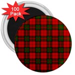 Dunbar Tartan 3  Magnet (100 pack)
