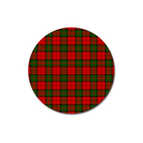 Dunbar Tartan Magnet 3  (Round) from ArtsNow.com Front