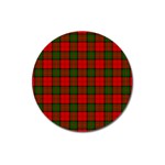 Dunbar Tartan Magnet 3  (Round)