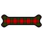 Dunbar Tartan Magnet (Dog Bone)