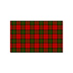 Dunbar Tartan Sticker (Rectangular)
