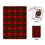 Dunbar Tartan Playing Cards Single Design