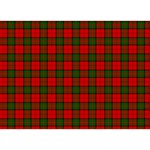 Dunbar Tartan Birthday Cake 3D Greeting Card (7x5)